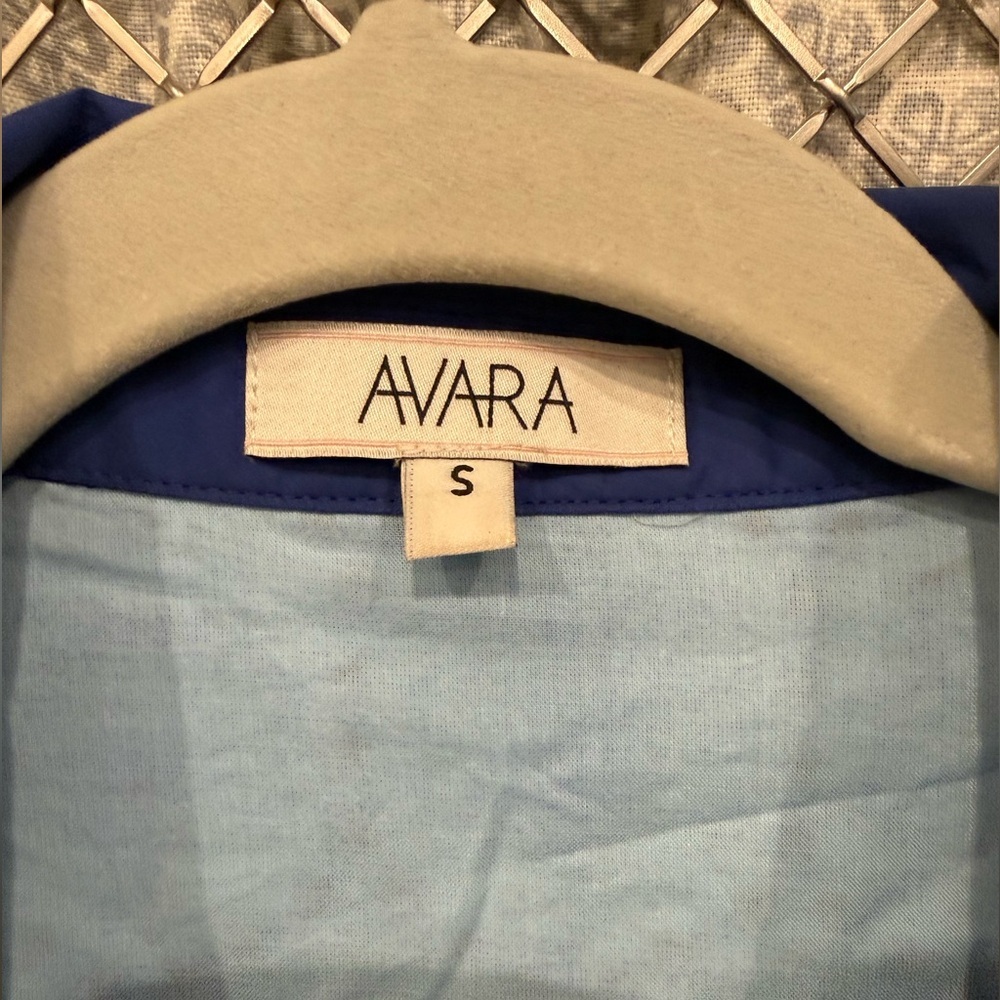 Avara Cove Blue Embroidered Tunic Dress | Size S | NWOT - Picture 6 of 11